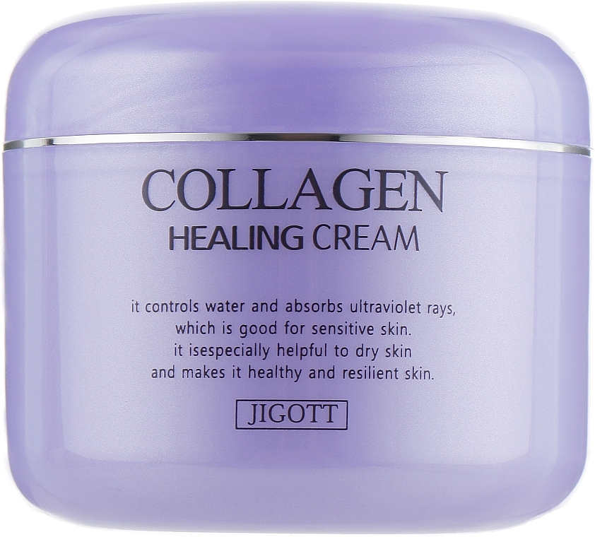 УЦЕНКА Питательный крем для лица с коллагеном - Jigott Collagen Healing Cream * — фото N2