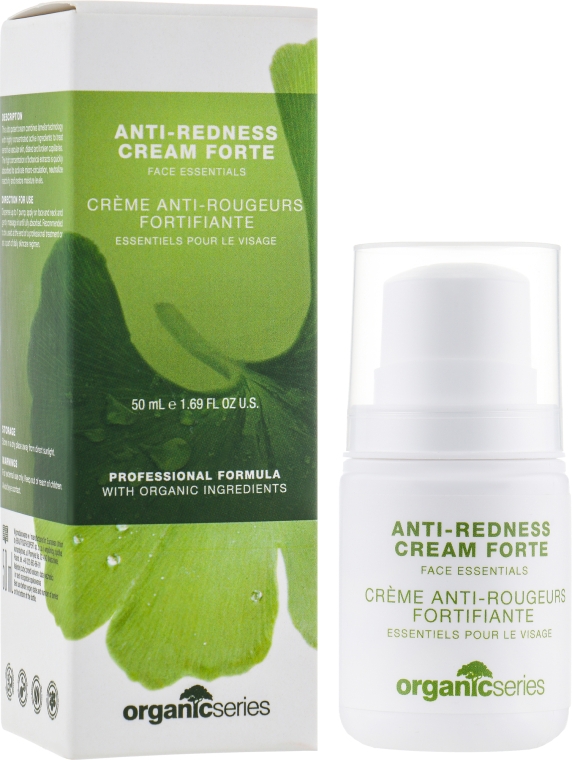 Крем для обличчя проти куперозу - OrganicSeries Anti-redness Cream Forte — фото N4
