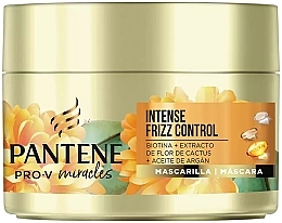 Интенсивная маска для вьющихся волос - Pantene Pro-V Miracles Intense Frizz Control Hair Mask — фото N1
