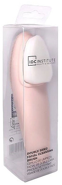 Двостороння силіконова щітка для обличчя - IDC Institute Double Sided Facial Cleansing Brush — фото N2