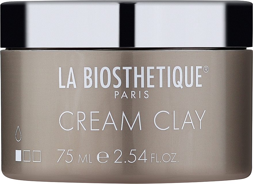 Матовый крем для придания формы волосам - La Biosthetique Cream Clay — фото N1