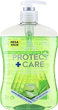 Антибактериальное жидкое мыло "Чистота и защита. Алоэ" - Astonish Clean & Protect Antibacterial Handwash — фото N1