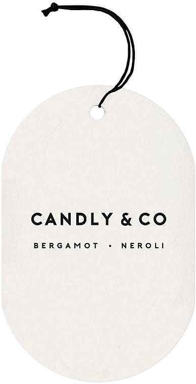 Ароматична підвіска - Candly & Co No.5 Bergamot & Neroli Fragrance Tag — фото N2
