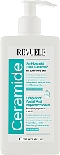 Гель для вмивання проти пігментних плям - Revuele Ceramide Anti-Blemish Face Cleanser For Acne-Prone Skin — фото N1