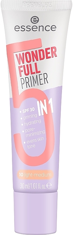 Праймер для обличчя 5 в 1 - Essence Wonder Full Primer 5 In 1 — фото N2