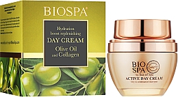Зволожувальний денний крем проти старіння з колагеном і оливковою олією - Sea of Spa Bio Spa Day Cream — фото N2