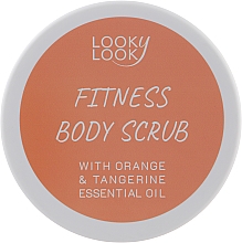 Скраб для тела солевой антицеллюлитный с эфирными маслами апельсина и грейпфрута - Looky Look Body Scrub — фото N1