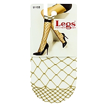 Парфумерія, косметика Гольфи - Legs L1153 Rete Larga Beige