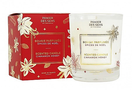 Ароматизированная свеча "Корица Мёд" - Panier Des Sens Scented Candle Cinnamon Honey — фото N1
