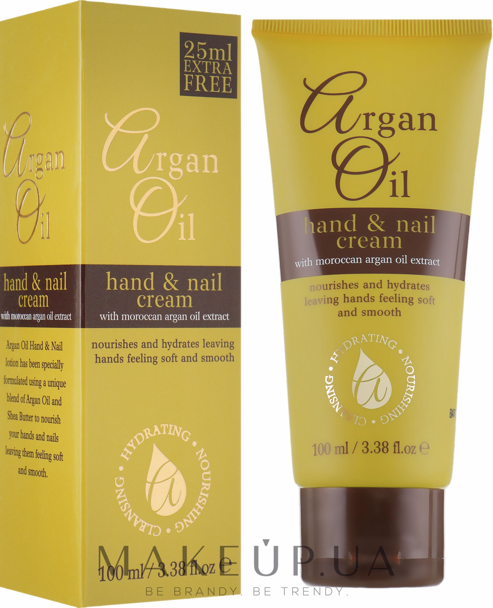 Крем для рук і нігтів з олією арганії - Xpel Marketing Ltd Argan Oil Hand & Nail Cream — фото 100ml