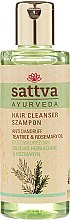 Духи, Парфюмерия, косметика Шампунь против перхоти - Sattva Ayurveda Anti Dandruff Tea Tree & Rosemary Shampoo