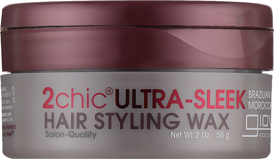 Воск для волос - Giovanni 2chic Ultra-Sleek Hair Styling Wax With Brazilian Keratin & Argan Oil — фото N1
