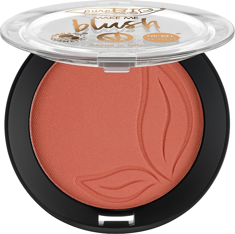Компактные румяна - PuroBio Cosmetics Compact Blush — фото N1