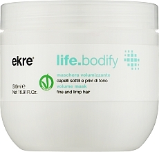 Маска для об'єму тонкого волосся - Ekre Life.Bodify Volume Effext Mask — фото N2