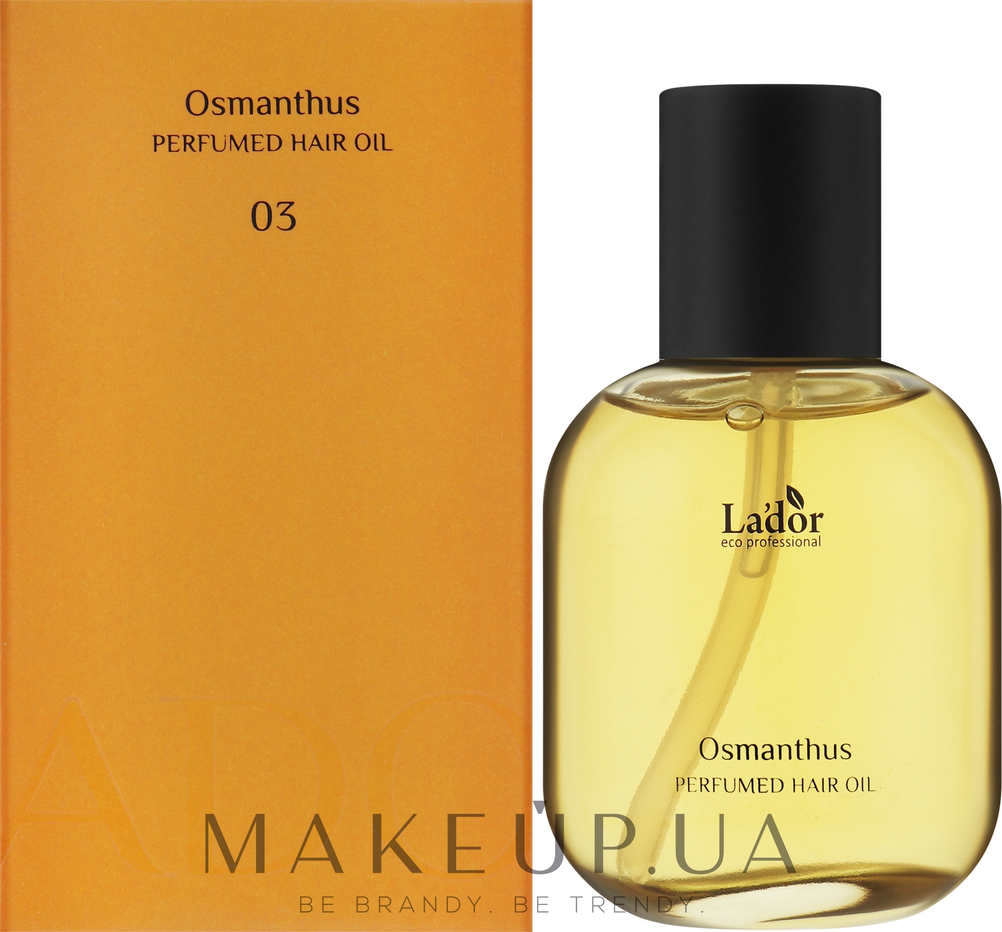 Парфюмированное масло для поврежденных волос - La'dor Perfumed Hair Oil 03 Osmanthus — фото 80ml