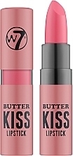 Духи, Парфюмерия, косметика Помада для губ - W7 Butter Kiss Lipstick