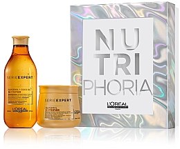 Духи, Парфюмерия, косметика Набор для сухих волос - L'Oreal Professionnel Serie Expert Nutrifier Nutriphoria (sh/300ml + mask/250ml)