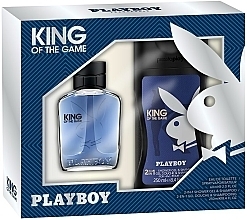 Парфумерія, косметика Playboy King Of The Game - Набір (edt/60ml + sh/gel/250ml)