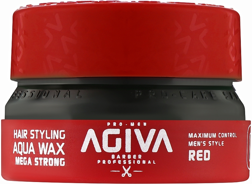 Воск для укладки волос - Agiva Styling Hair Aqua Wax Mega Strong Red 05 — фото N2