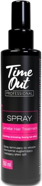 Ламеллярный спрей для волос - Time Out Professional Lamellar Hair Spray  — фото 150ml