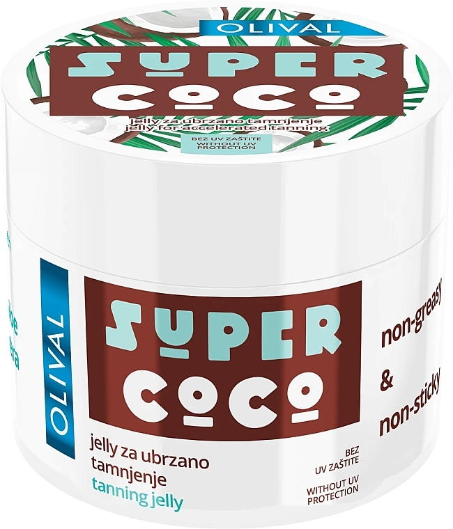 Увлажняющий гель-желе для быстрого загара - Olival Super Coco Tanning Jelly — фото N1