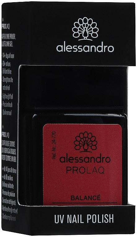 Гель-лак для ногтей - Alessandro International Prolaq UV Nail Polish — фото N1