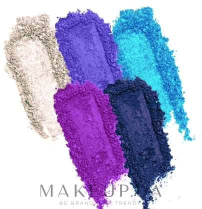Палетка теней для век - Profusion Cosmetics Blooming Hues 5-Shade Palette  — фото Delightful Dahlia
