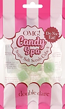 Духи, Парфюмерия, косметика Сахарный скраб с солью в кубиках #05 "Миндаль" - OMG! Candy Spa: Sugar Salt Scrub Cube 