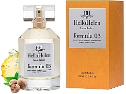 HelloHelen Formula 03 - Парфюмированная вода — фото N1