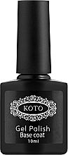 Базовое покрытие для гель-лака - Koto Gel Polish Slim Base Coat — фото N2