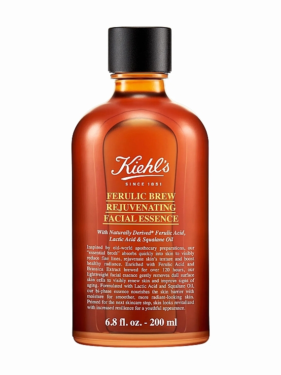 Омолоджувальна есенція для обличчя - Kiehl's Ferulic Brew Rejuvenating Facial Essence — фото N2