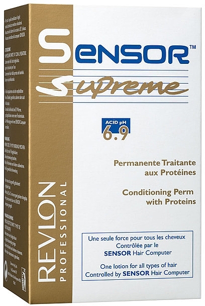 Засіб для химічного звивання фарбованого волосся - Revlon Professional Sensor Perm-Supreme — фото N11