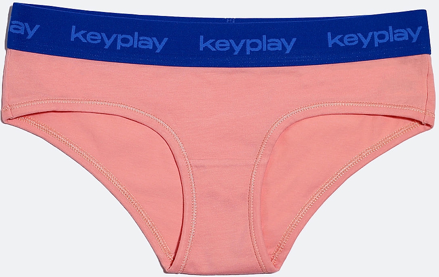 Комплект білизни для жінок "Sport Sunrise", топ + трусики-хіпстери, рожевий - Keyplay — фото N3