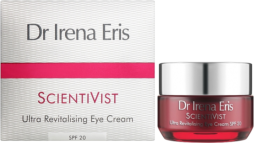 Крем для шкіри навколо очей - Dr. Irena Eris ScientiVist Ultra Revitalising Eye Cream SPF 20 — фото N2