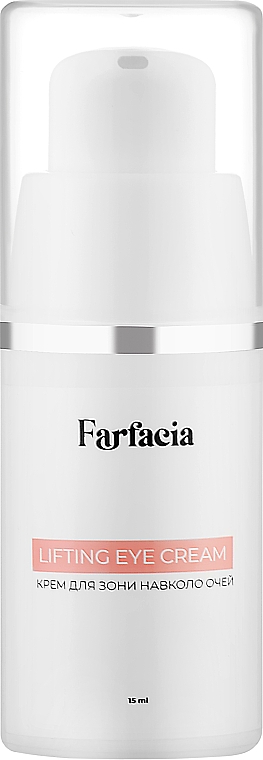 Крем-ліфтинг для шкіри навколо очей - Farfacia Lifting Eye Cream — фото N1