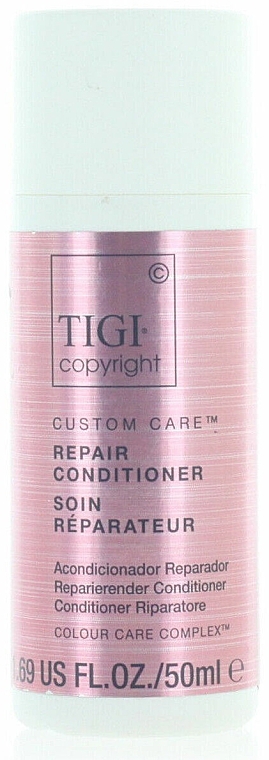 Відновлювальний кондиціонер для волосся - Tigi Copyright Custom Care Repair Conditioner (міні) — фото N1