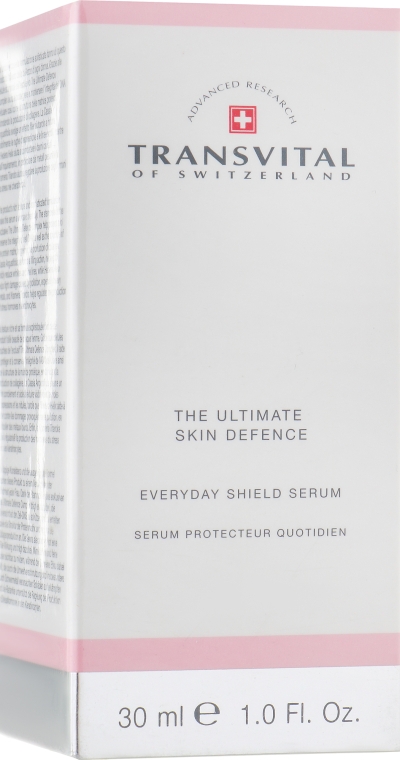 Захисна сиворотка для обличчя для чутливої шкіри - Transvital Ultimate Skin Defence Everyday Shield Serum — фото N1