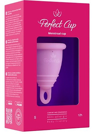 Менструальная чаша, розовая, размер S - Perfect Cup  — фото N1