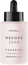 Парфумерія, косметика Відновлювальна олія для волосся - Montibello Decode Zero Supreme Oil