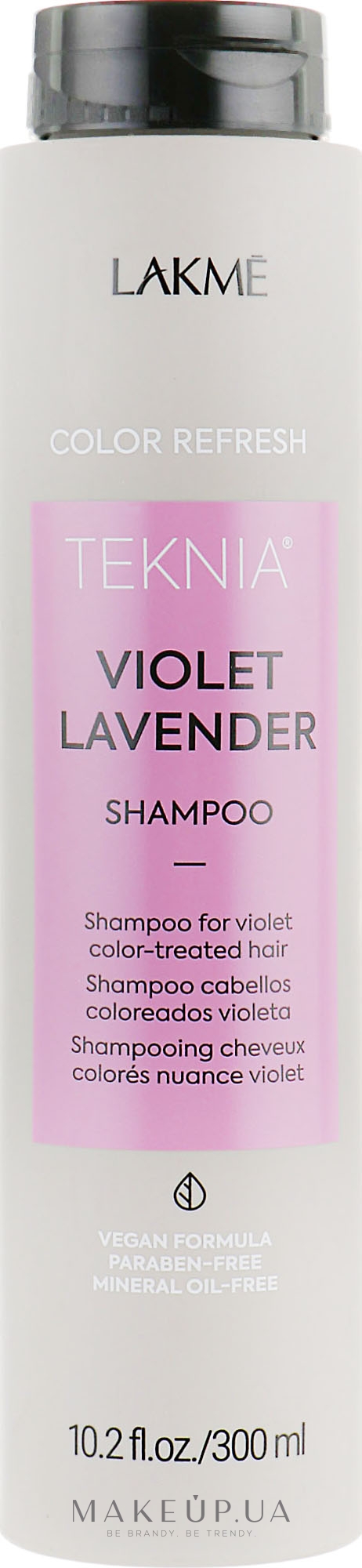 Шампунь для оновлення кольору фіолетових відтінків волосся - Lakme Teknia Color Refresh Violet Lavender Shampoo — фото 300ml