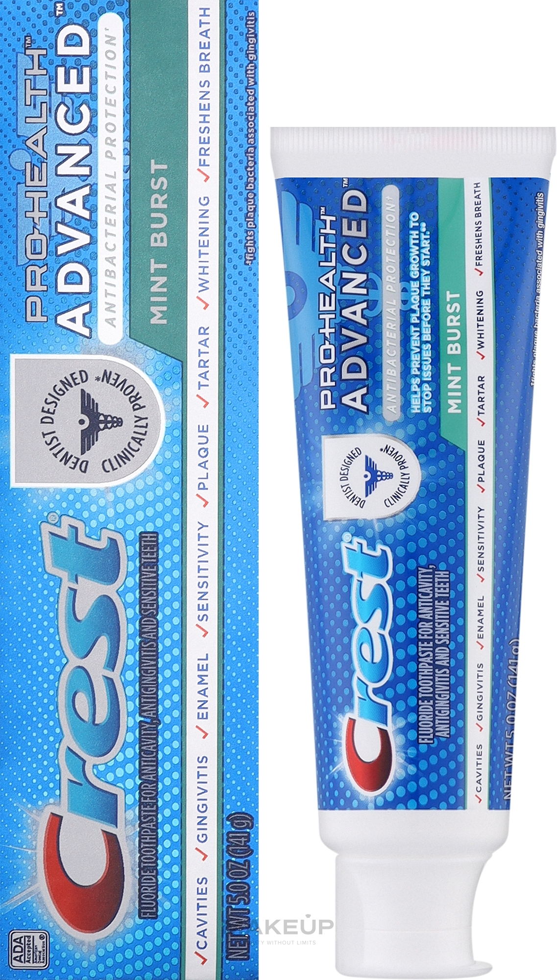 Зубна паста - Crest Pro-Health Advanced Deep Clean Mint Toothpaste — фото 141g