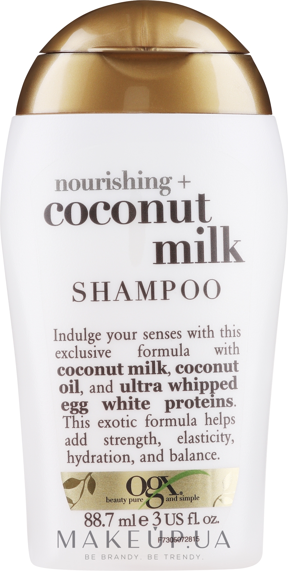 Питательный шампунь с кокосовым молоком - OGX Coconut Milk Shampoo — фото 88.7ml