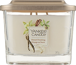 Ароматическая свеча "Сладкая глазурь" - Yankee Candle Sweet Frosting Elevation Candle — фото N1