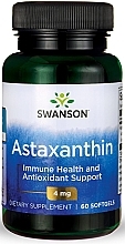 Парфумерія, косметика Харчова добавка "Астаксантин", м'які капсули - Swanson Astaxanthin 4 mg