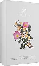 Духи, Парфюмерия, косметика Набор - Acca Kappa Virginia Rose Soap Set (soap/3x150g)
