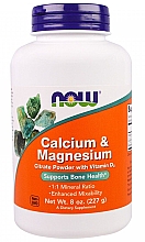 Кальцій, у порошку, 227 г - Now Foods Calcium & Magnesium Citrate Powder — фото N1