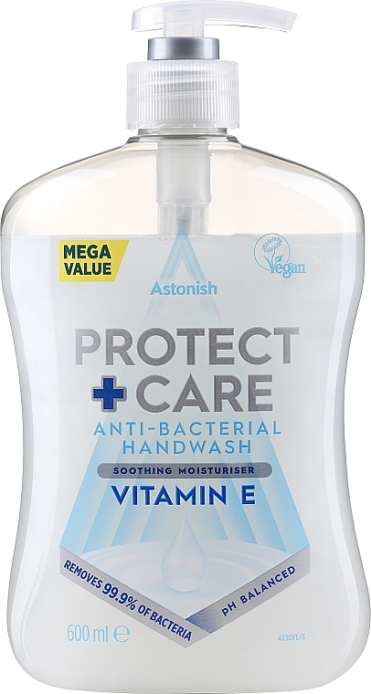 Антибактеріальне рідке мило "Зволоження та захист" - Astonish Moisture & Protect Antibacterial Handwash — фото N1
