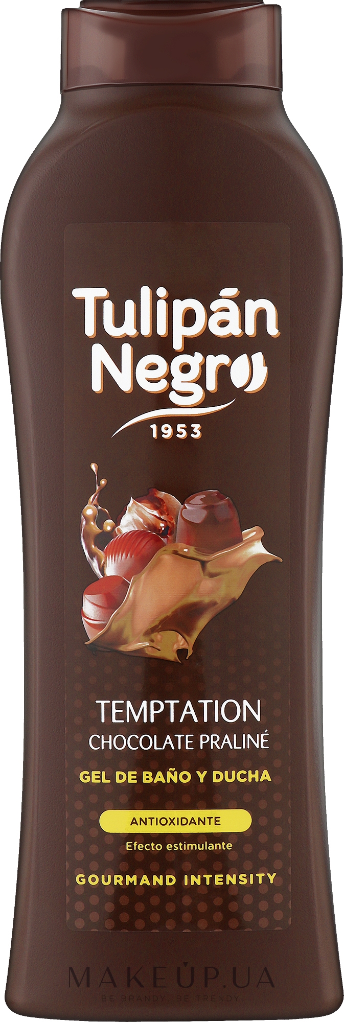 Гель для душа "Шоколадное пралине" - Tulipan Negro Chocolate Praline Shower Gel — фото 650ml