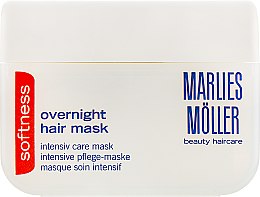 Интенсивная ночная маска для гладкости волос - Marlies Moller Softness Overnight Hair Mask — фото N2
