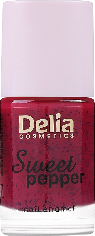 Лак для нігтів - Delia Sweet Pepper Limited Edition Nail Enamel — фото N1